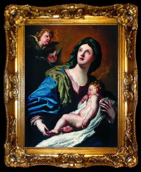 framed  Camillo Procaccini Madonna and Child., ta009-2